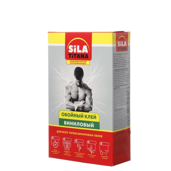  Клей обойный виниловый СИЛА ТИТАНА 200гр жест.уп