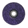  Круг зачистной коралловый 125мм фиолетовый (жесткий) /135-113/