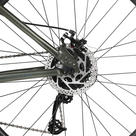  Велосипед FOXX MERIDIAN 29" зеленый, алюминий, рама 18" 