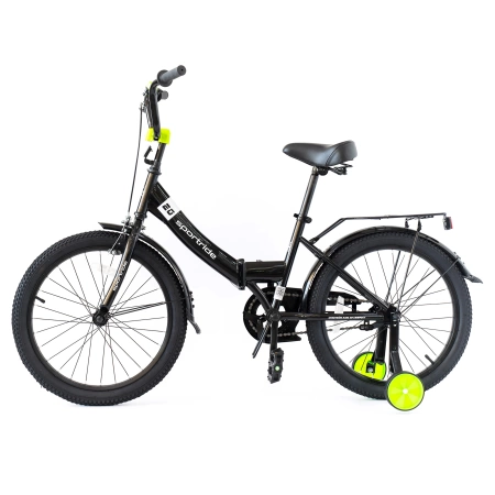  Велосипед SPORTRIDE KIDS 20 COMPACT (1 ск., рост OS) черный 2025