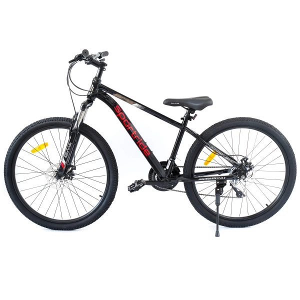  Велосипед SPORTRIDE MTB ST 26 D (21 ск, рост 15") черный 2025