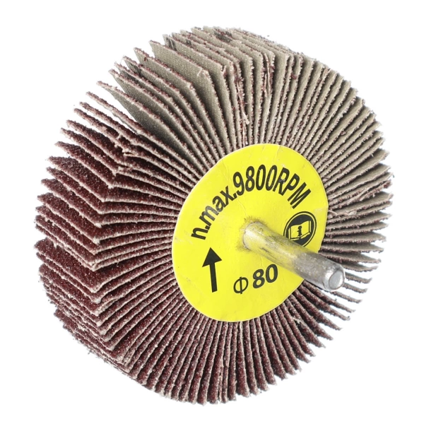  Круг лепестковый радиальный д/дрели д80мм, Р80 /56228/