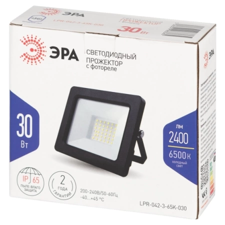  Прожектор  30Вт, фотореле /64443/