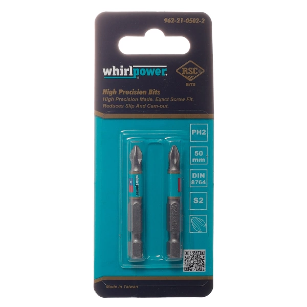  Биты WP PH2 50мм (2шт) /30007/