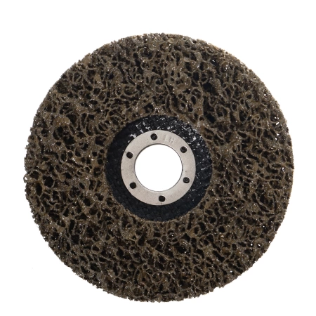  Круг зачистной коралловый 125мм оранжевый (универсальный) /135-114/