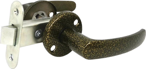  Защелка дверная ЗЩ2  БРОНЗА