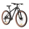  Велосипед FOXX MERIDIAN 27,5" черный, алюминий, рама 16" 