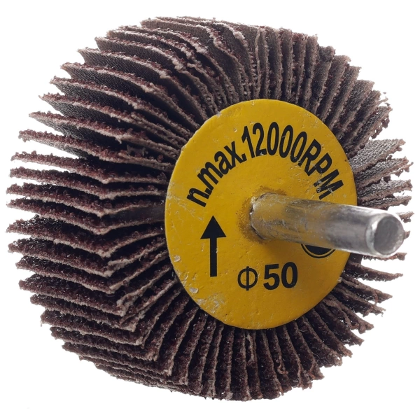  Круг лепестковый радиальный д/дрели д50мм, Р40 /56223/