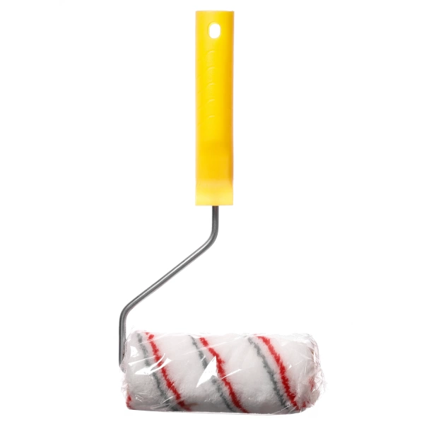  Валик ПОЛИЭСТР  140мм (с серо/красной полосой) /34-19/