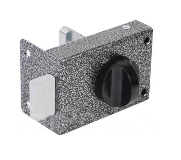  Замок накладной ЗН 1- 2  СЕРЕБРО