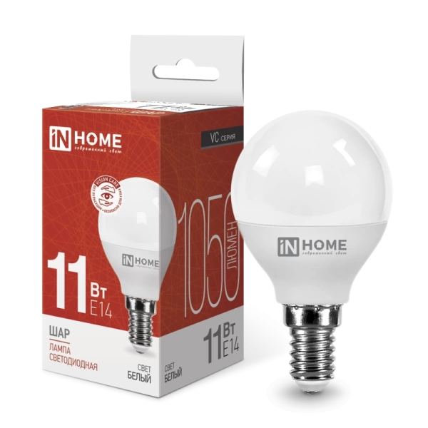  Лампа светодиодная  11Вт Е14 дневной свет /20594/