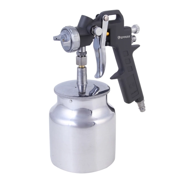  Краскораспылитель пневм. 0,75л нижний бачок /690-148/ 