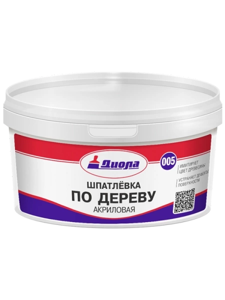  Шпатлевка акрил.по дер. 1,0кг СУПЕР БЕЛАЯ Д-005