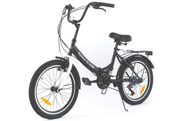  Велосипед SPORTRIDE CITY 20 (21 ск., рост OS) черный 2025