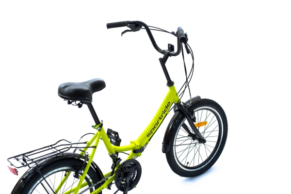  Велосипед SPORTRIDE CITY 20 (21 ск., рост OS) зеленый 2025
